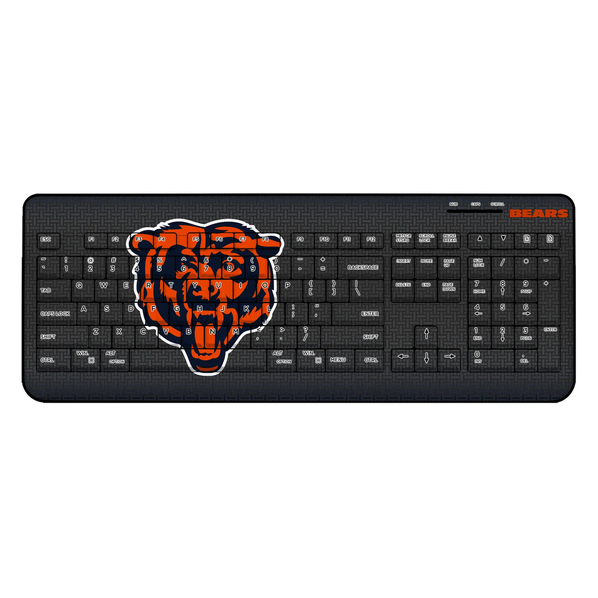 Chicago Bears Linen Wireless USB Keyboard