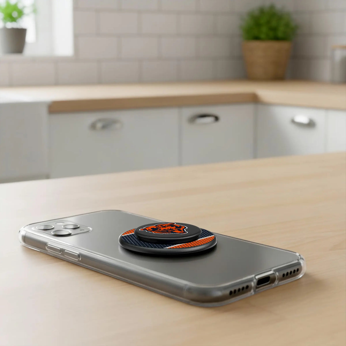 Chicago Bears Mesh Popsockets Round Magnetic - Lifestyle