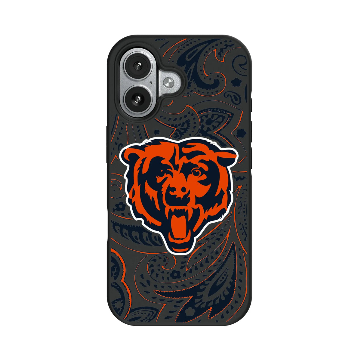 Chicago Bears Paisley iPhone Bump Phone Case for Apple iPhone#Device_iPhone 17