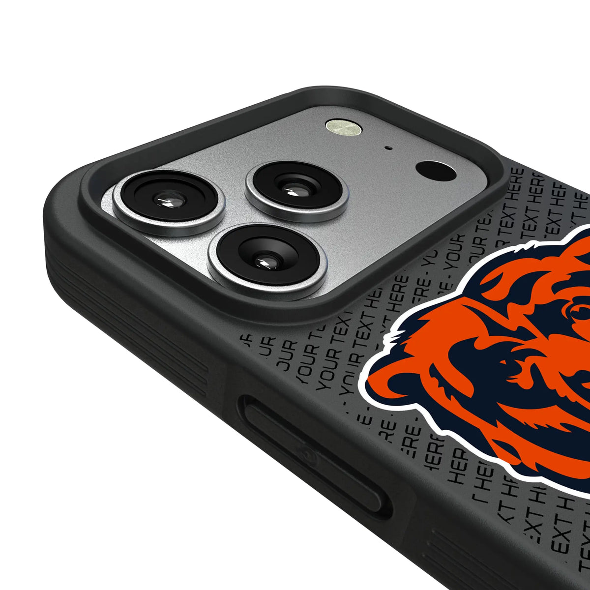 Chicago Bears Personalized EndZone Plus iPhone Bump Phone Case for Apple iPhone - Detail#Device_iPhone 17 Pro