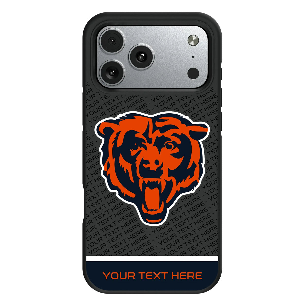 Chicago Bears Personalized EndZone Plus iPhone Bump Phone Case for Apple iPhone#Device_iPhone 17 Pro Max