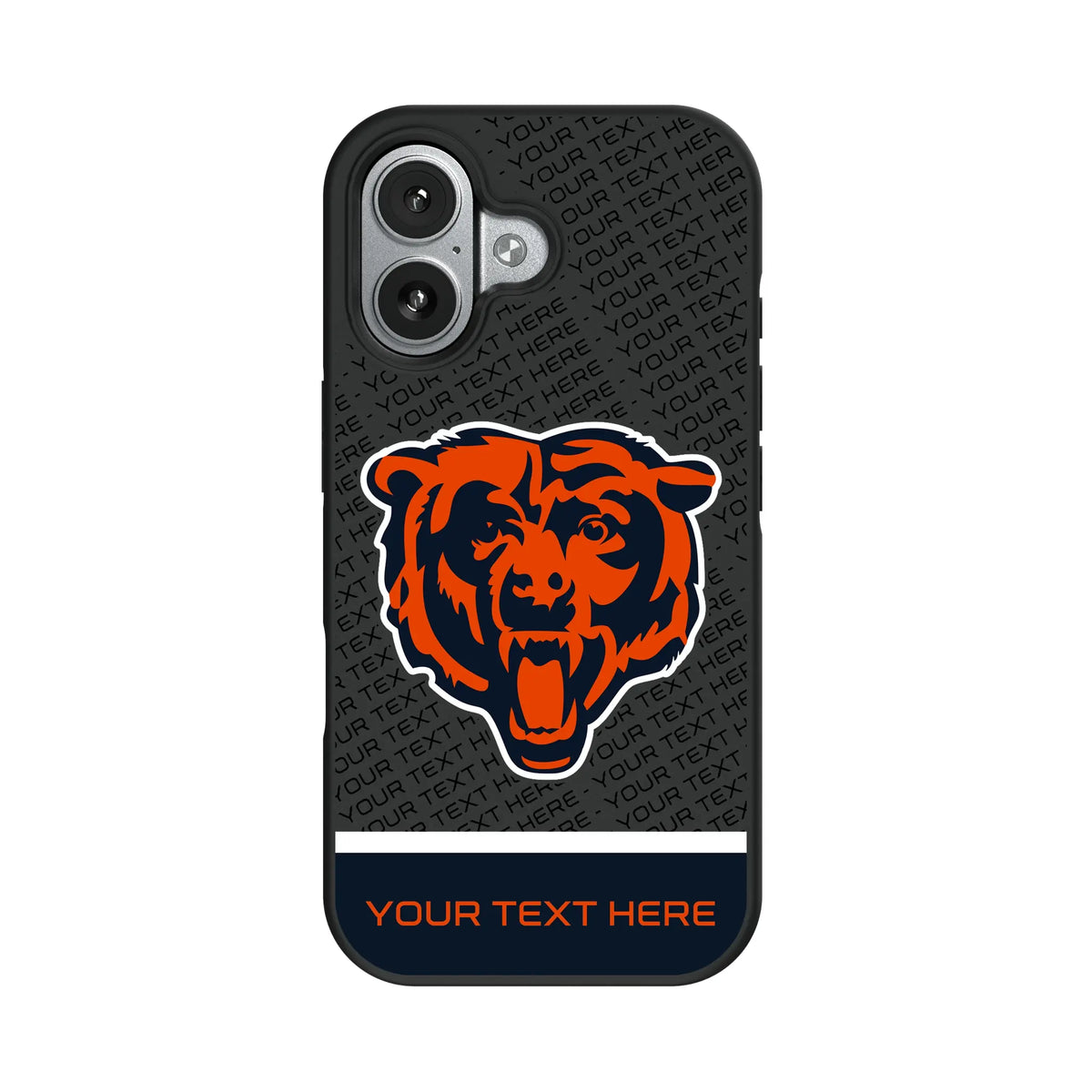 Chicago Bears Personalized EndZone Plus iPhone Bump Phone Case for Apple iPhone#Device_iPhone 17