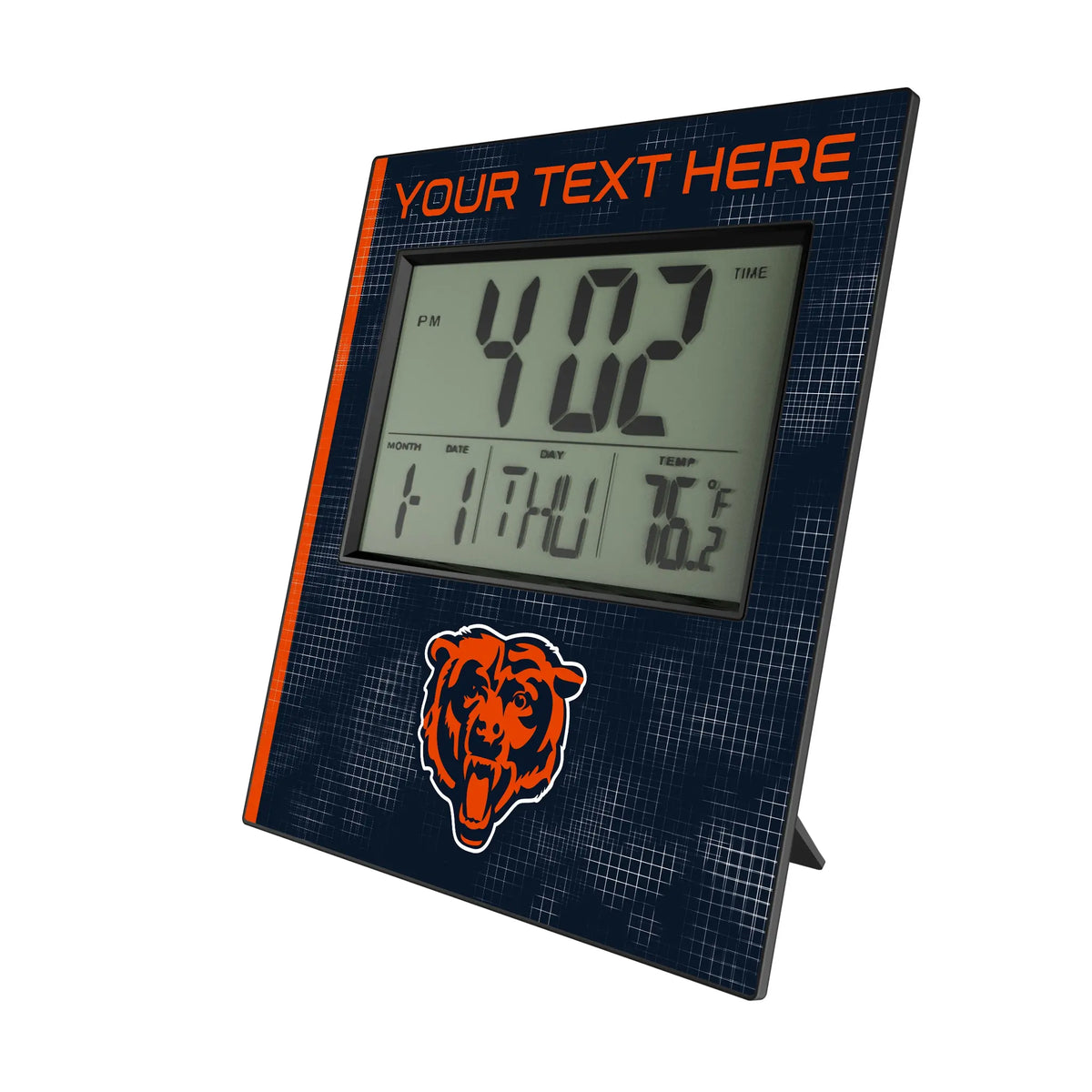 Chicago Bears Personalized Hatch Wall Clock