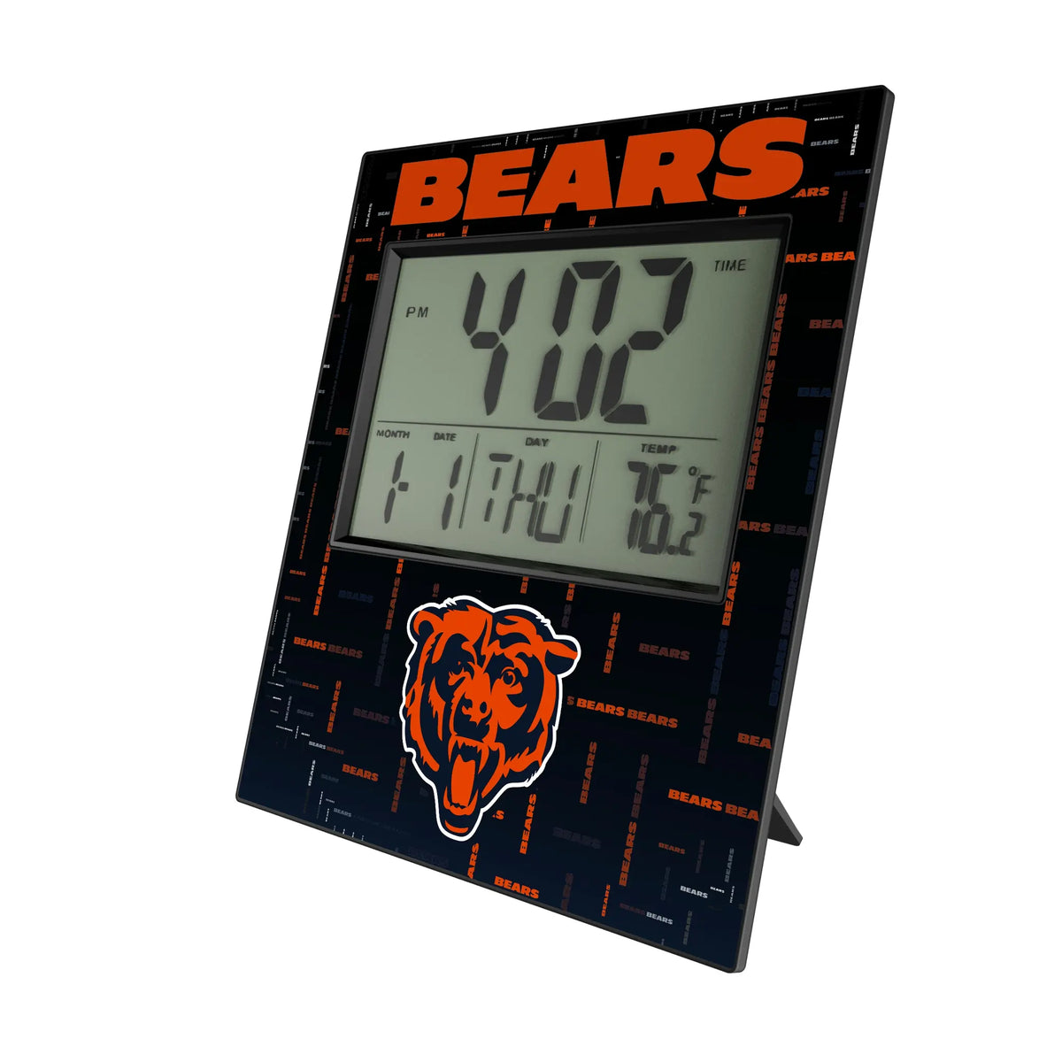 Chicago Bears Quadtile Wall Clock