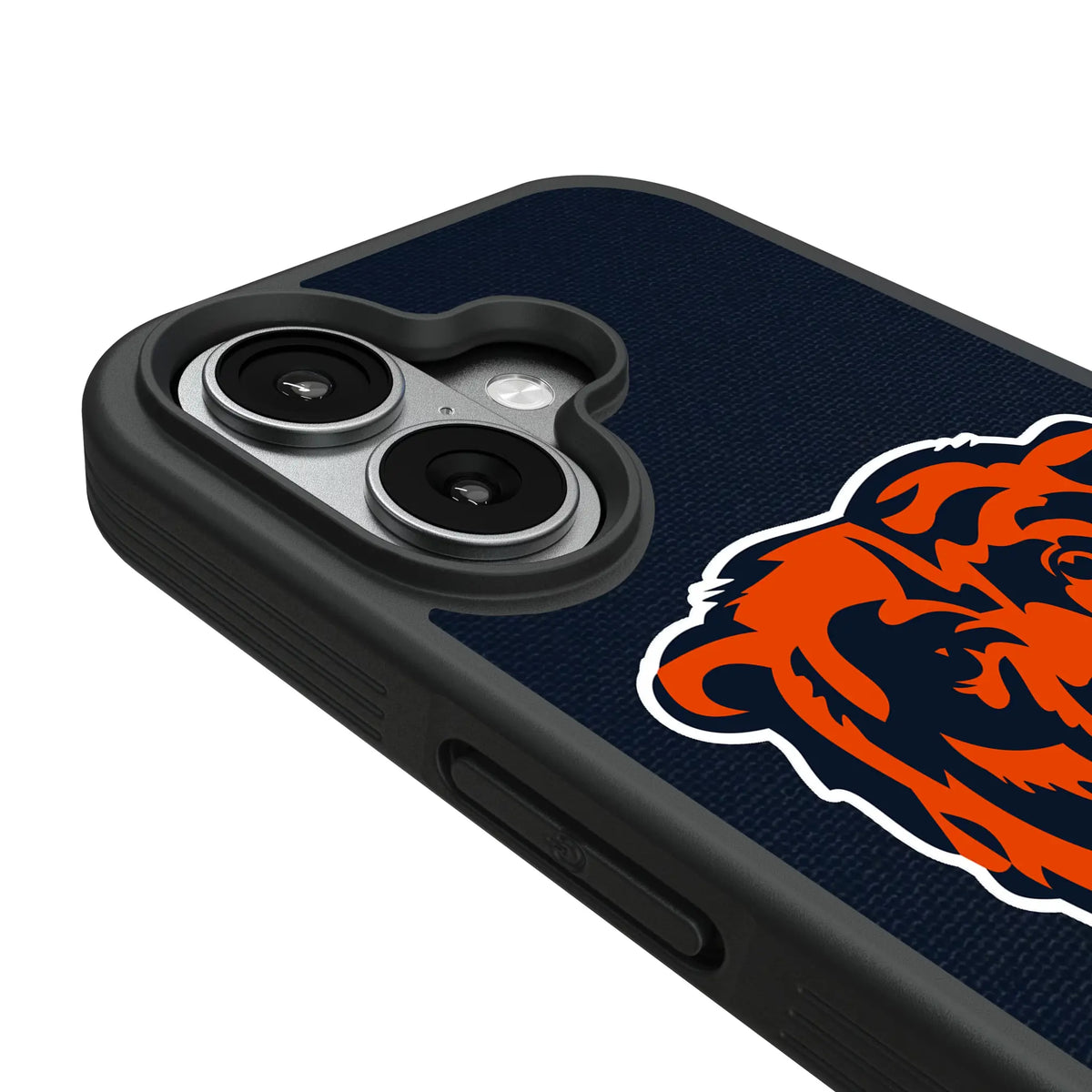 Chicago Bears Stripe iPhone Bump Phone Case for Apple iPhone - Detail#Device_iPhone 17