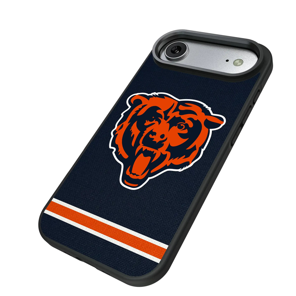 Chicago Bears Stripe iPhone Bump Phone Case for Apple iPhone - Isometric View#Device_iPhone Air