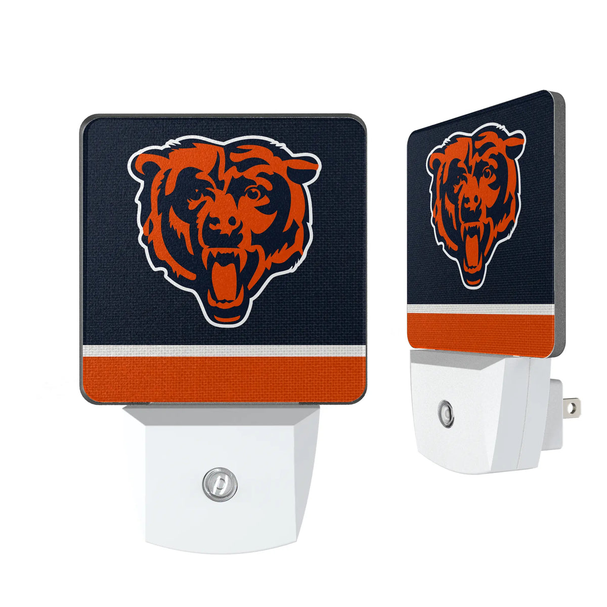 Chicago Bears Stripe Night Light 2-Pack