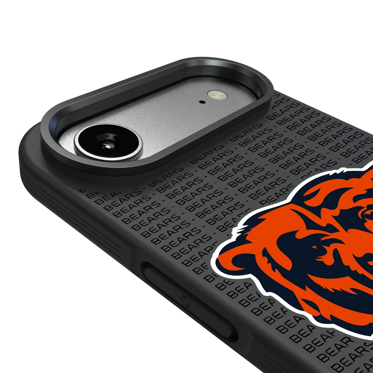 Chicago Bears Text Backdrop iPhone Bump Phone Case for Apple iPhone - Detail#Device_iPhone Air