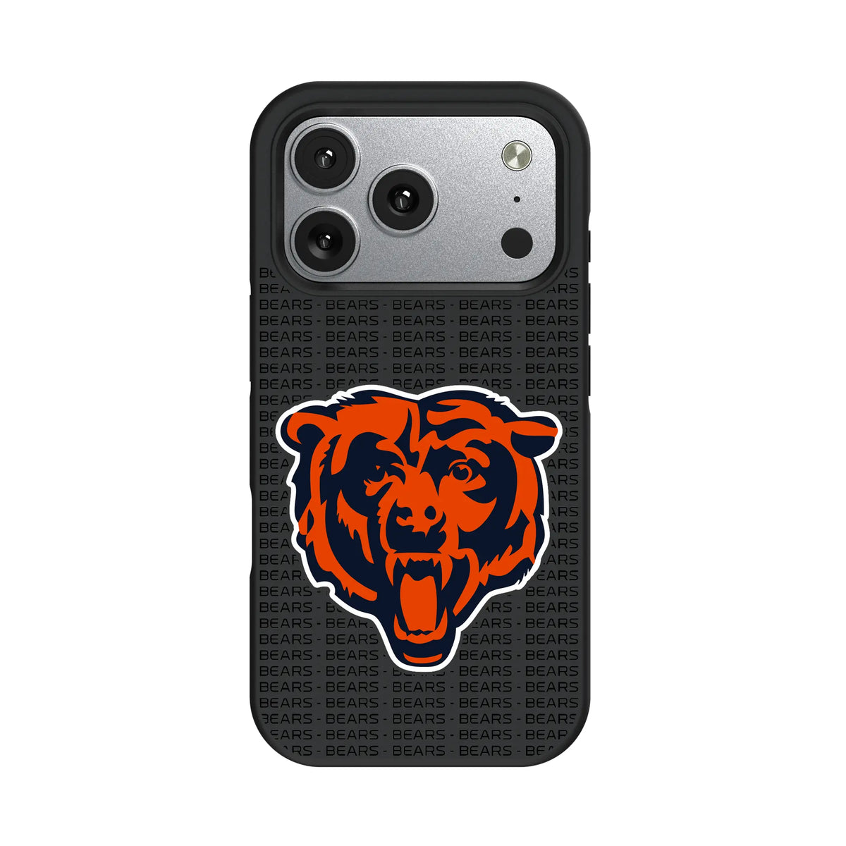Chicago Bears Text Backdrop iPhone Bump Phone Case for Apple iPhone#Device_iPhone 17 Pro