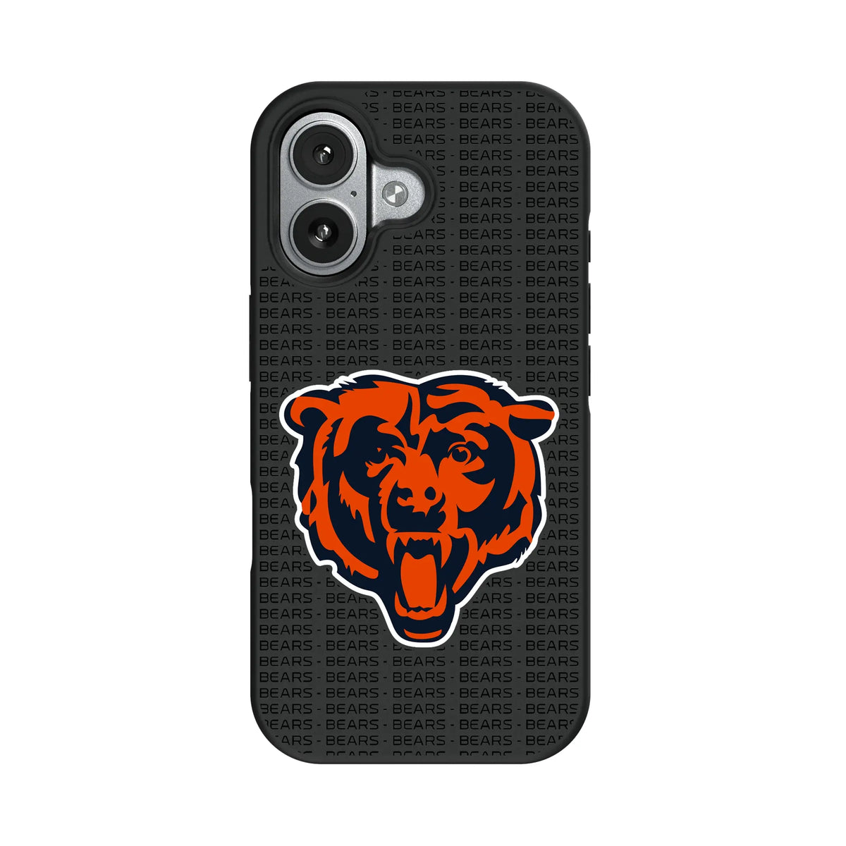 Chicago Bears Text Backdrop iPhone Bump Phone Case for Apple iPhone#Device_iPhone 17