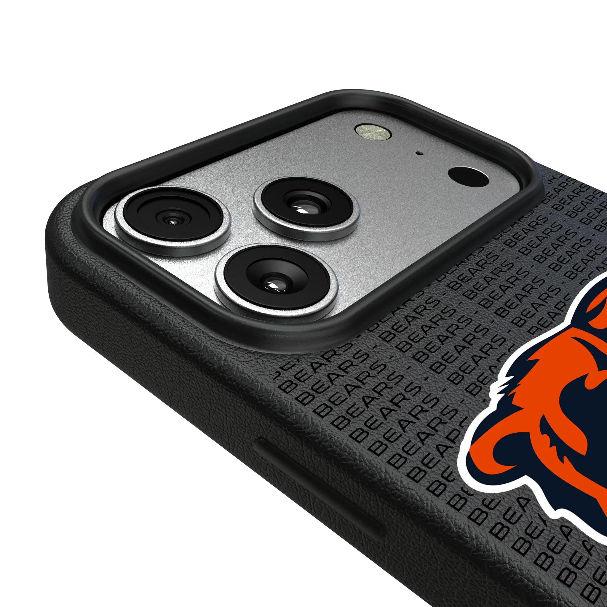 Chicago Bears Text Backdrop iPhone MagSafe Compatible Phone Case for Apple iPhone - Detail#Device_iPhone 17 Pro Max