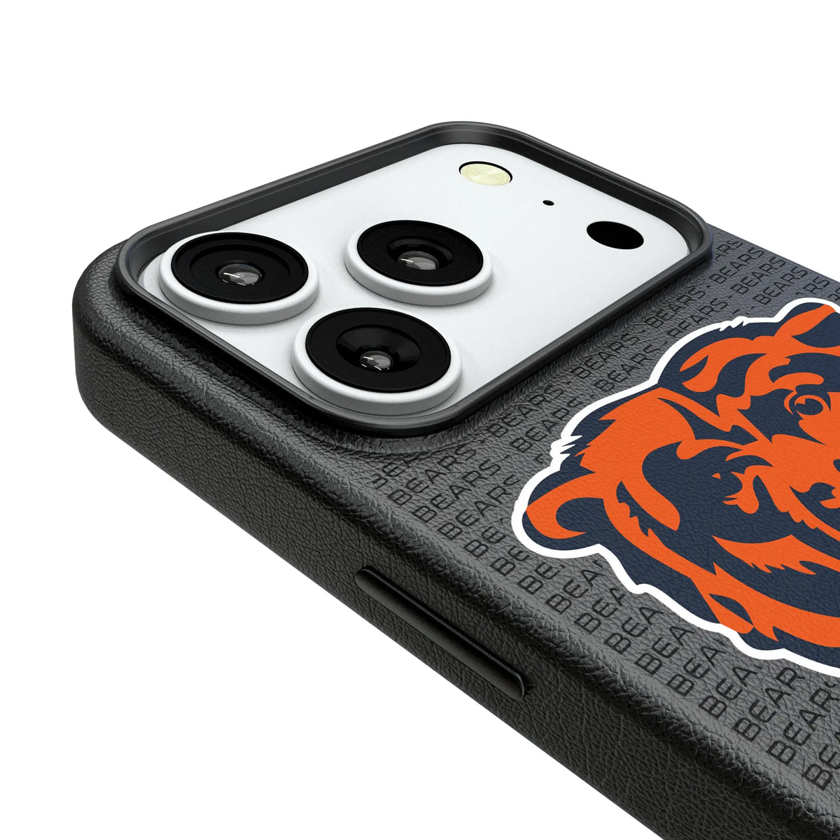 Chicago Bears Text Backdrop iPhone MagSafe Compatible Phone Case for Apple iPhone - Detail#Device_iPhone 18 Pro