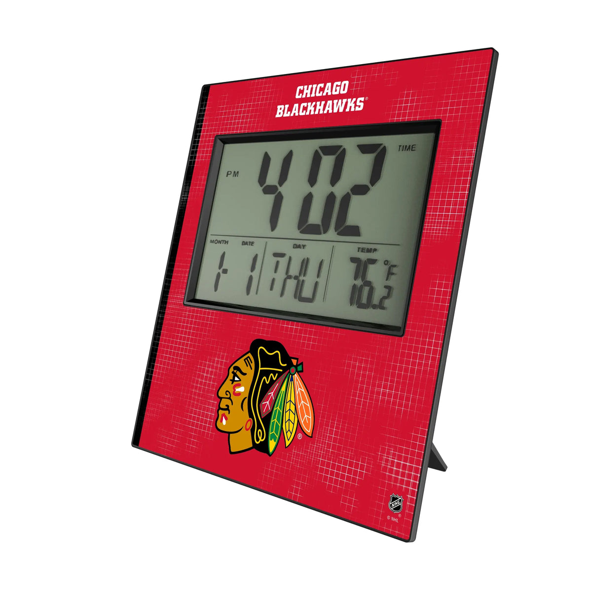 Chicago Blackhawks Hatch Wall Clock