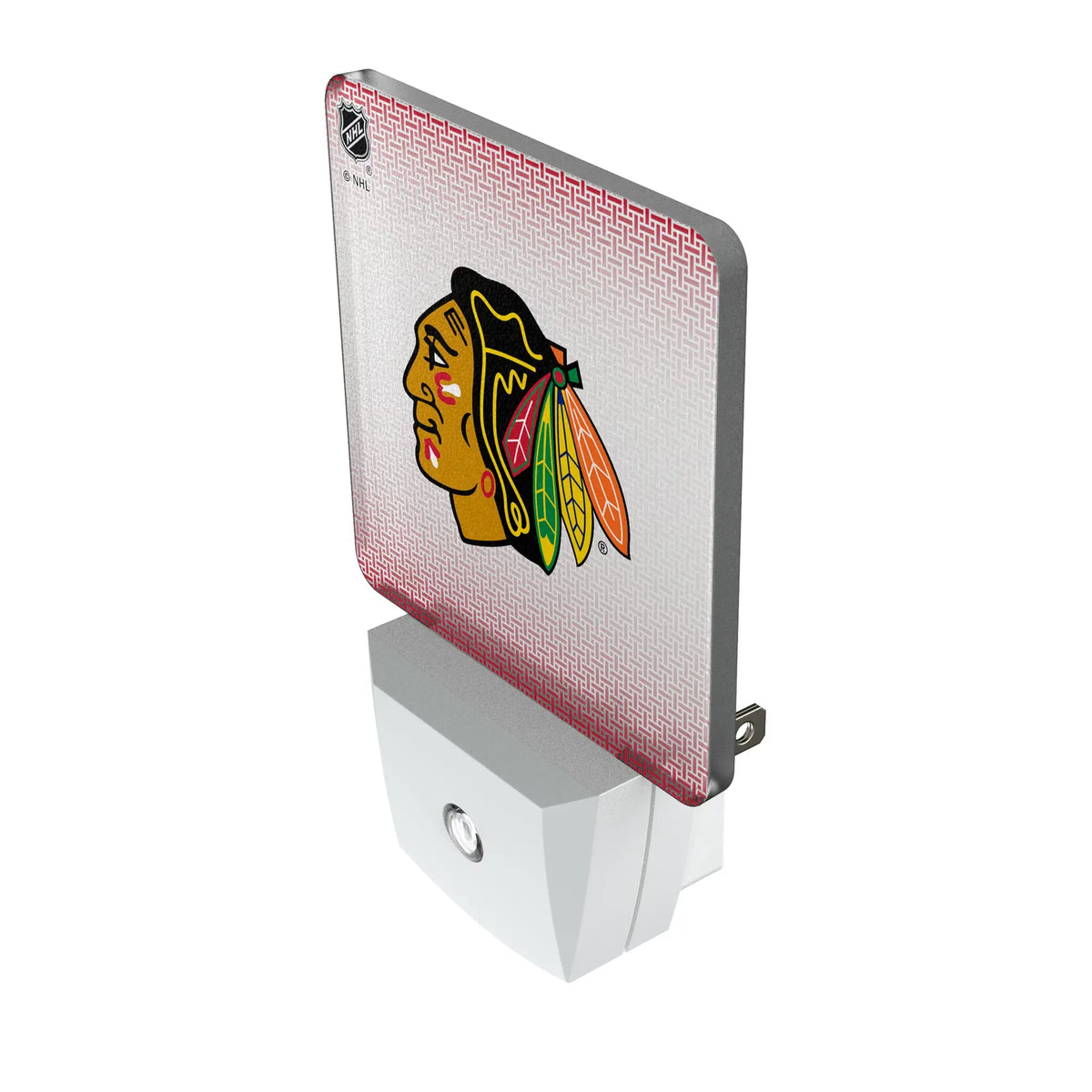Chicago Blackhawks Linen Night Light 2-Pack - Isometric View
