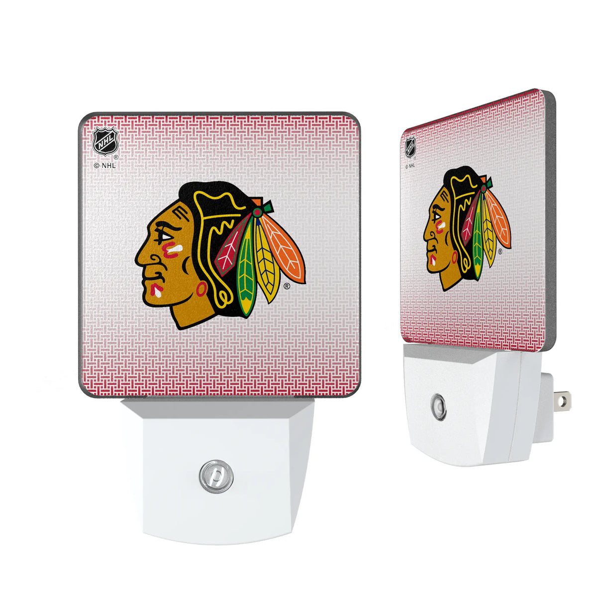 Chicago Blackhawks Linen Night Light 2-Pack