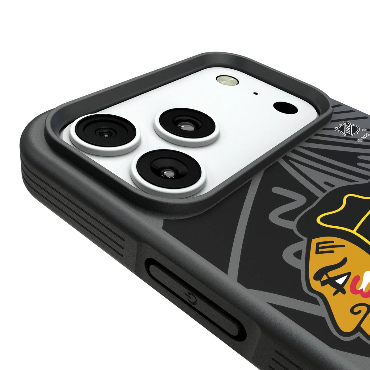 Chicago Blackhawks Personalized Tilt iPhone Bump Phone Case for Apple iPhone - Detail#Device_iPhone 18 Pro Max