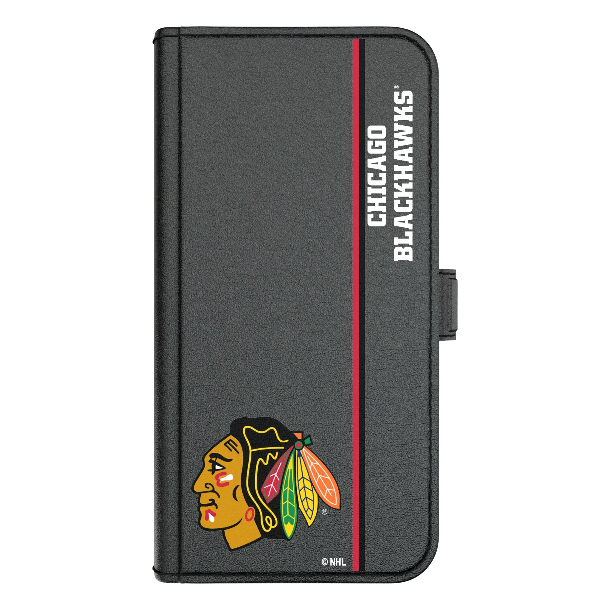 Chicago Blackhawks Sidebar iPhone Folio Phone Case for Apple iPhone#Device_iPhone 17 Pro Max