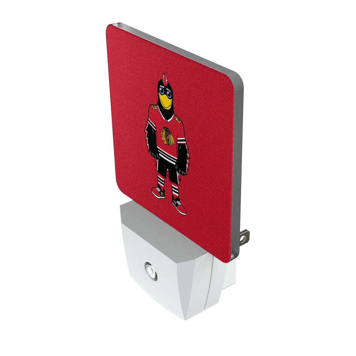 Chicago Blackhawks Solid Night Light 2-Pack - Isometric View
