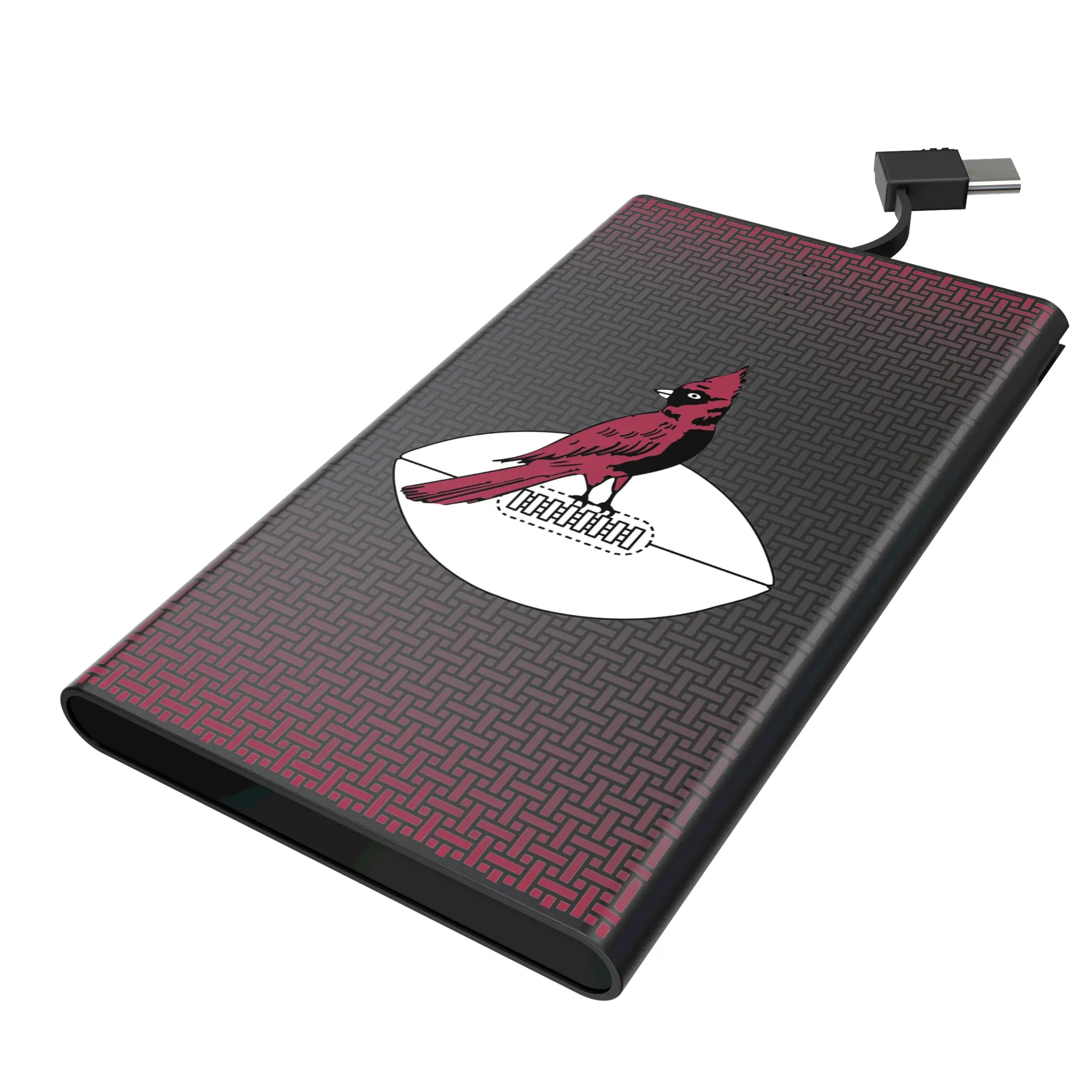 Chicago Cardinals 1947-1959 Historic Collection Linen 5000mAh Flat Power Bank