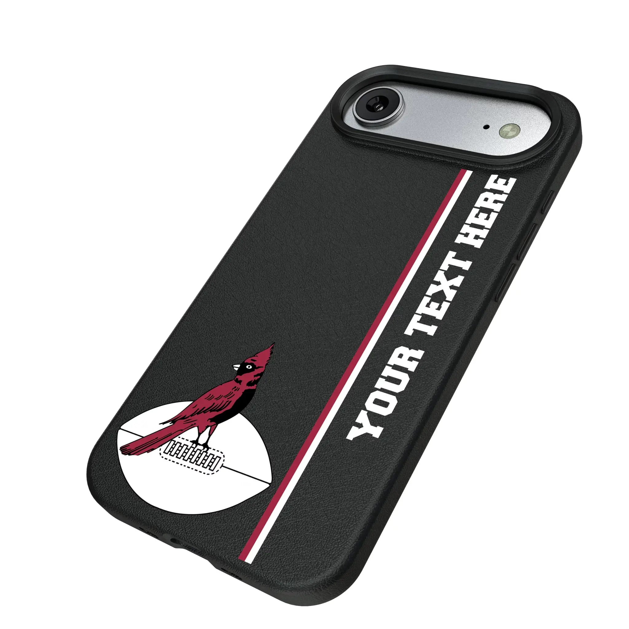 Chicago Cardinals 1947-1959 Historic Collection Personalized Sidebard iPhone MagSafe Compatible Phone Case for Apple iPhone - Isometric View#Device_iPhone Air
