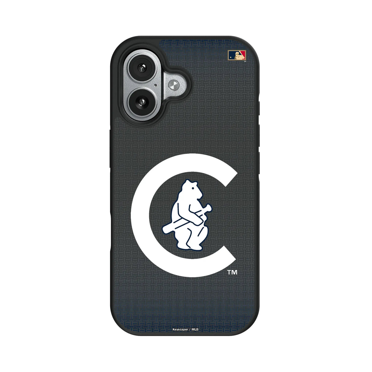 Chicago Cubs 1911-1912 - Cooperstown Collection Linen iPhone Bump Phone Case for Apple iPhone#Device_iPhone 17