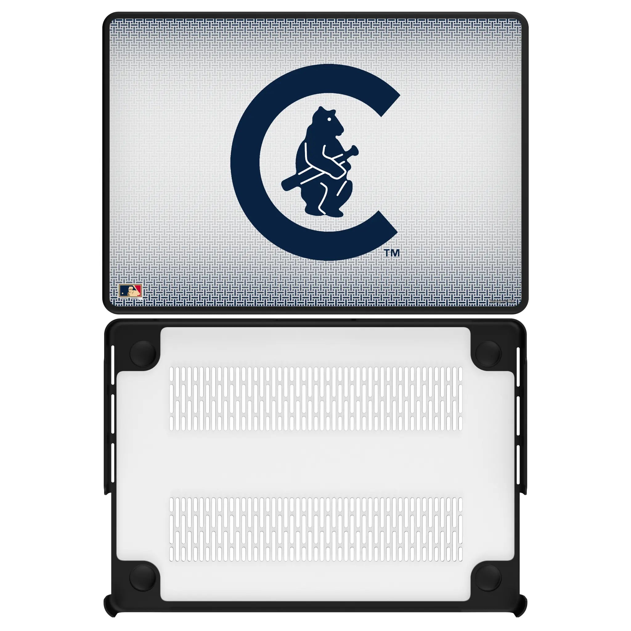 Chicago Cubs 1911-1912 - Cooperstown Collection Linen MacBook Laptop Case for Apple MacBook