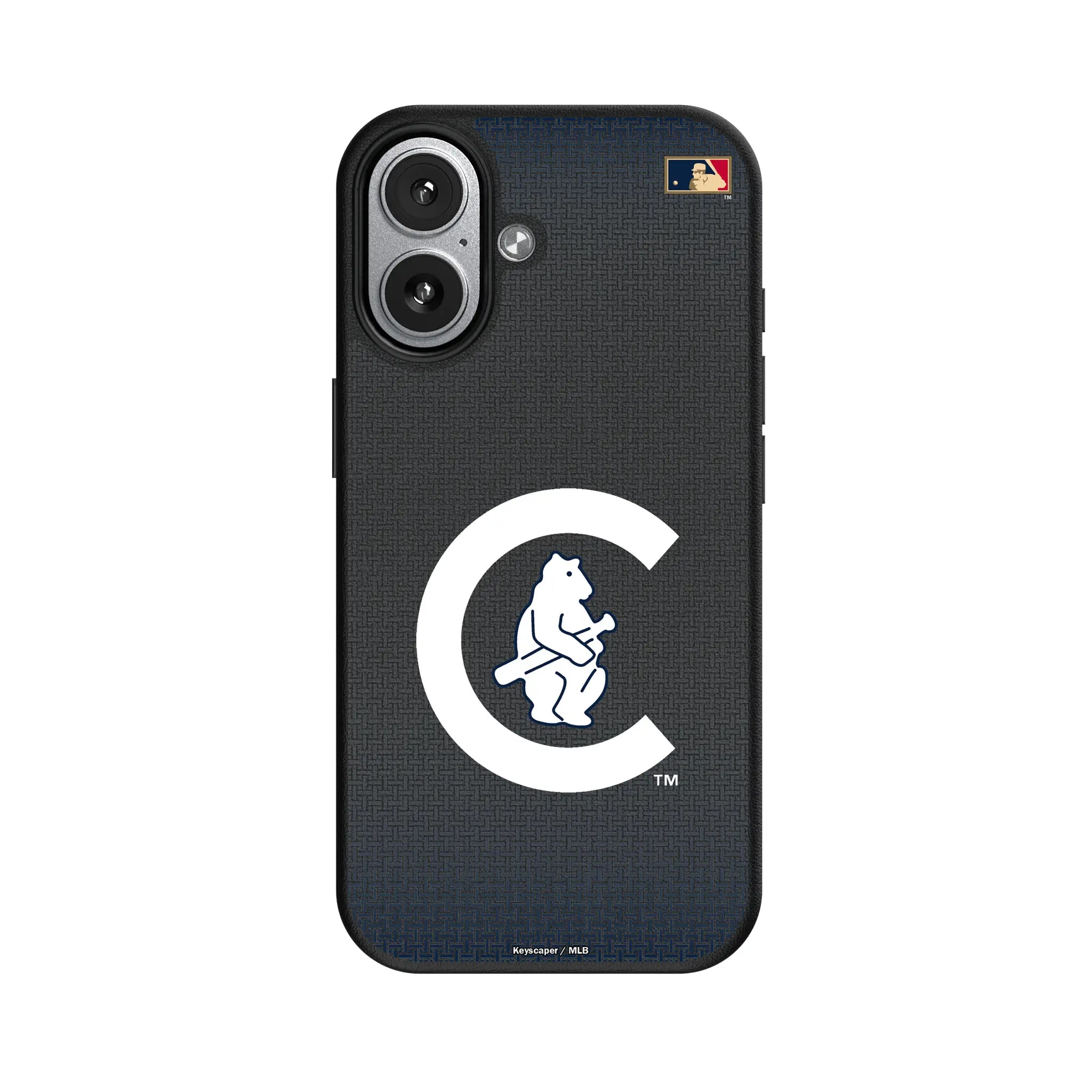 Chicago Cubs 1911-1912 - Cooperstown Collection Linen iPhone MagSafe Compatible Phone Case for Apple iPhone#Device_iPhone 17
