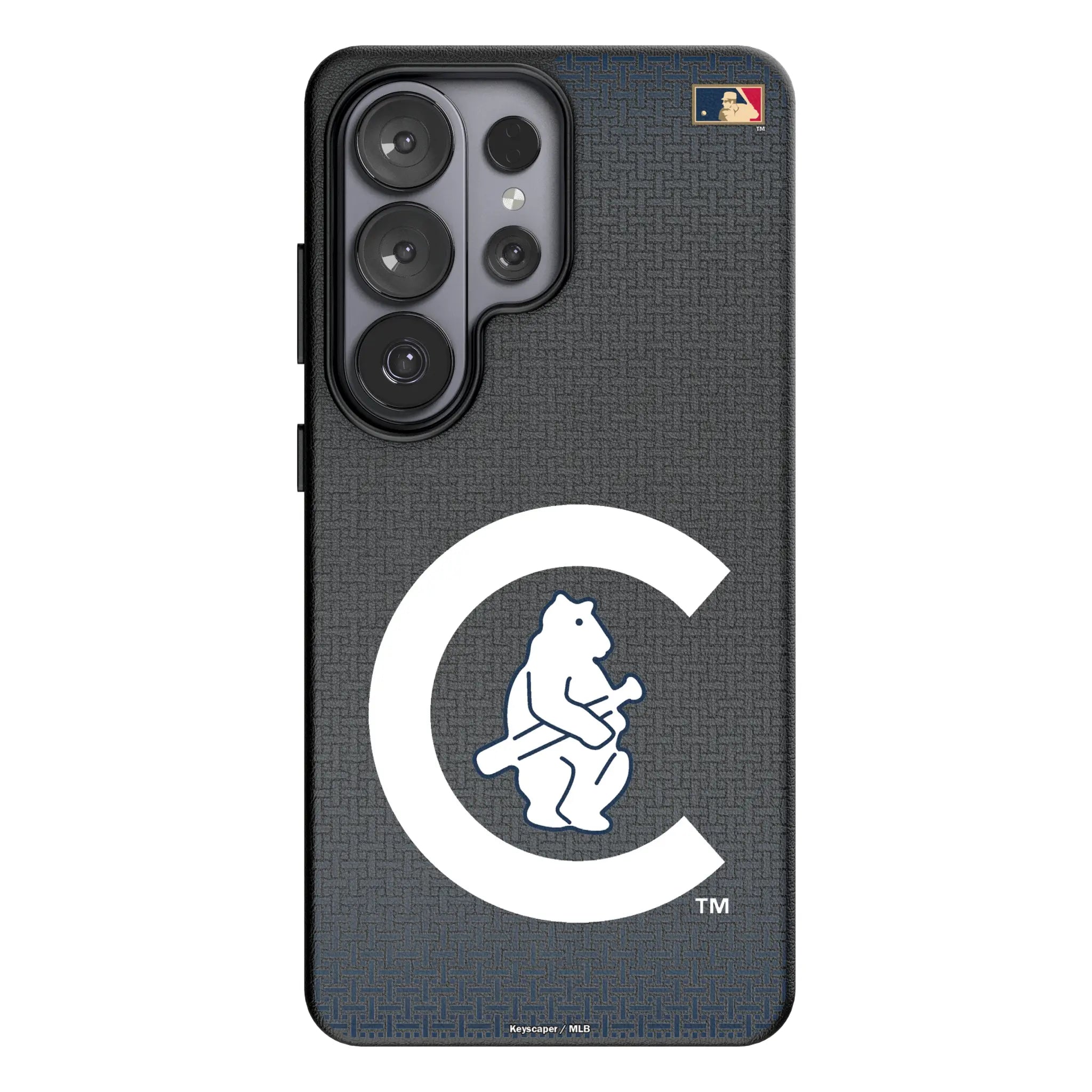 Chicago Cubs 1911-1912 - Cooperstown Collection Linen Galaxy MagSafe Compatible Phone Case for Samsung Galaxy#Device_Galaxy S26 Ultra
