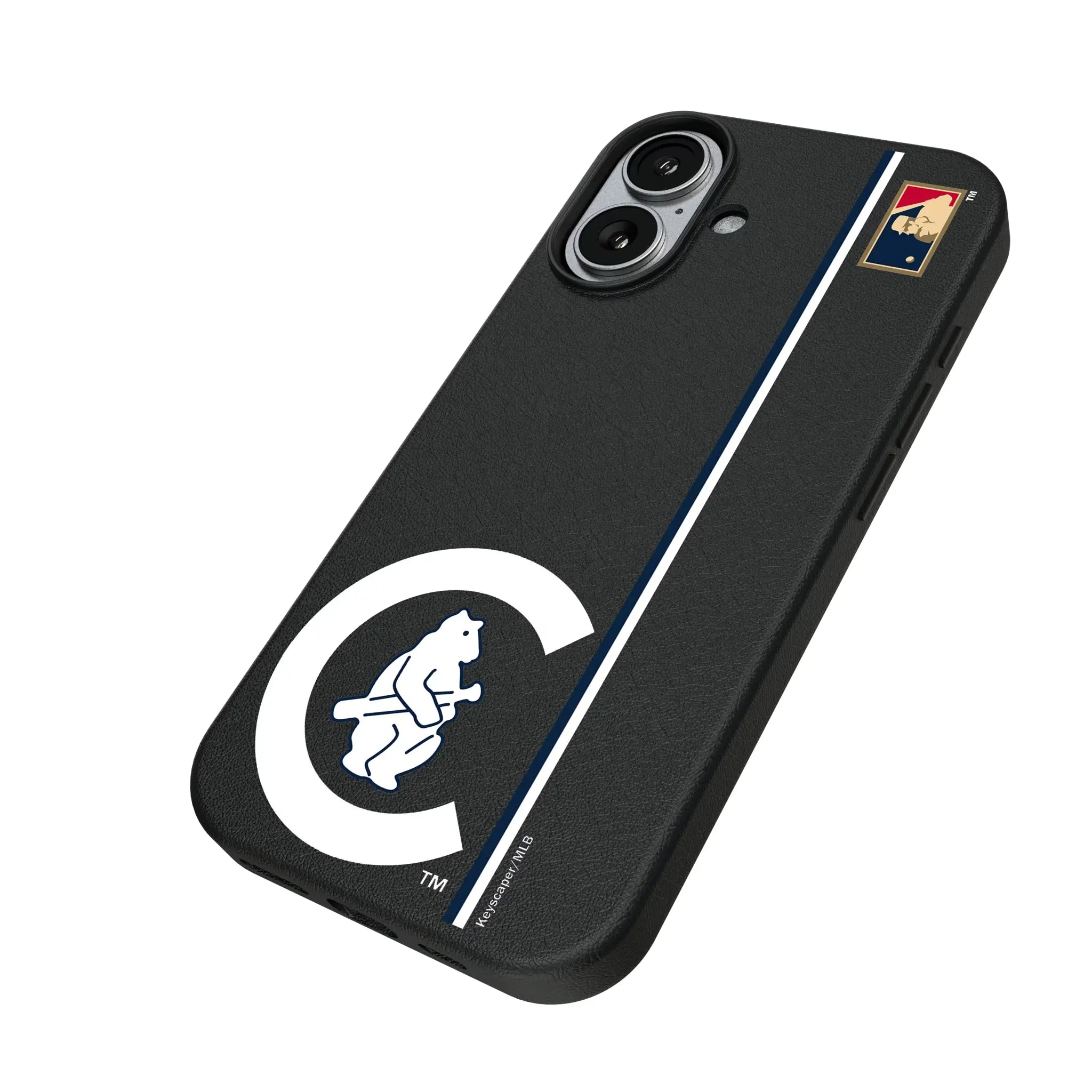 Chicago Cubs 1911-1912 - Cooperstown Collection Sidebar iPhone MagSafe Compatible Phone Case for Apple iPhone - Isometric View#Device_iPhone 17