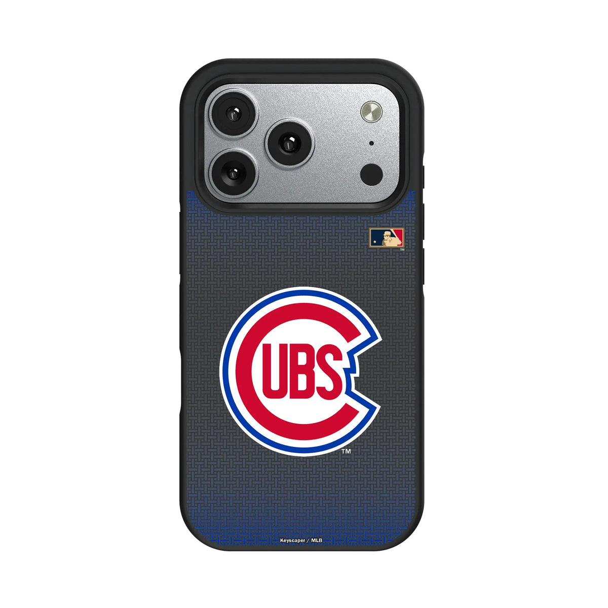 Chicago Cubs 1948-1956 - Cooperstown Collection Linen iPhone Bump Phone Case for Apple iPhone#Device_iPhone 17 Pro