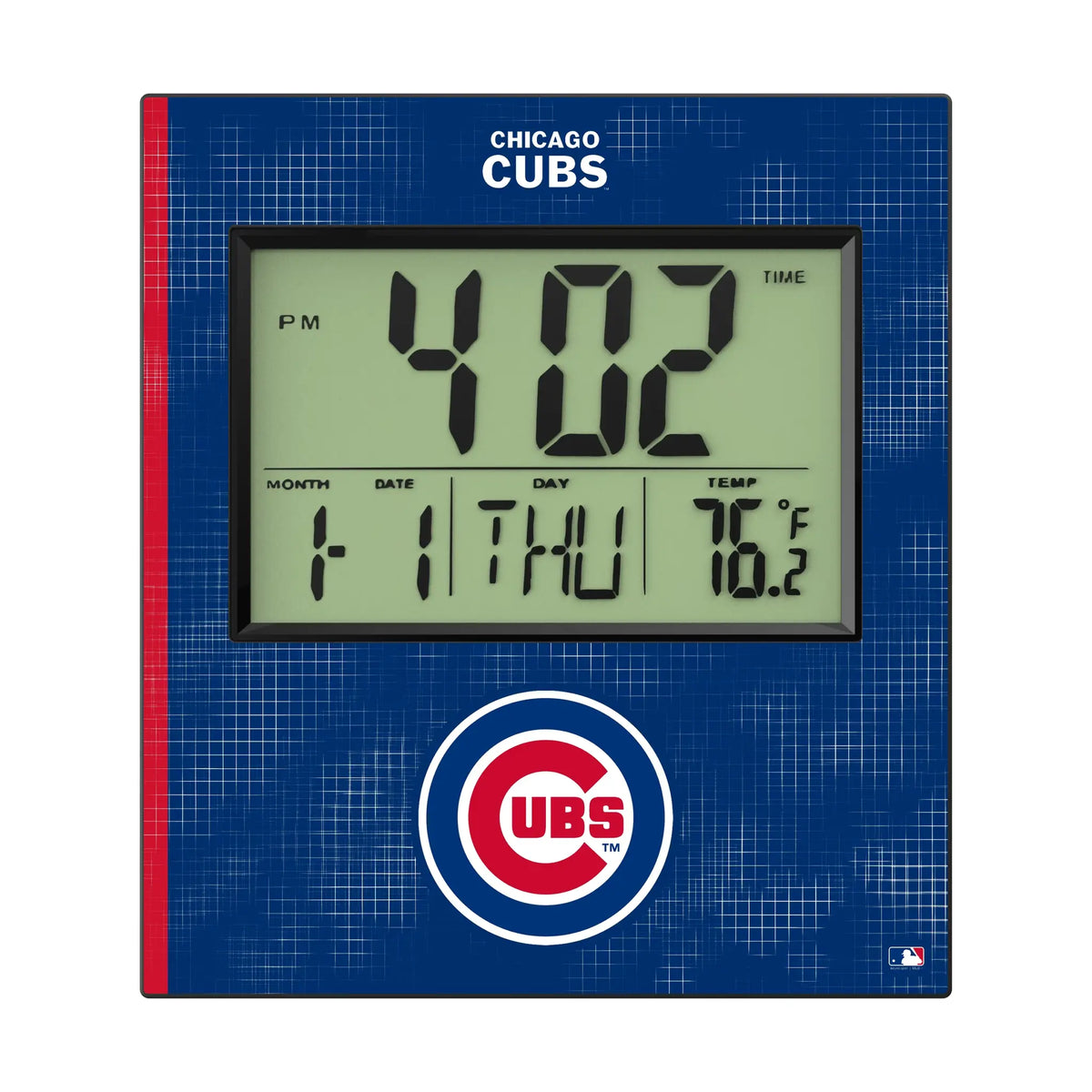 Chicago Cubs Hatch Wall Clock