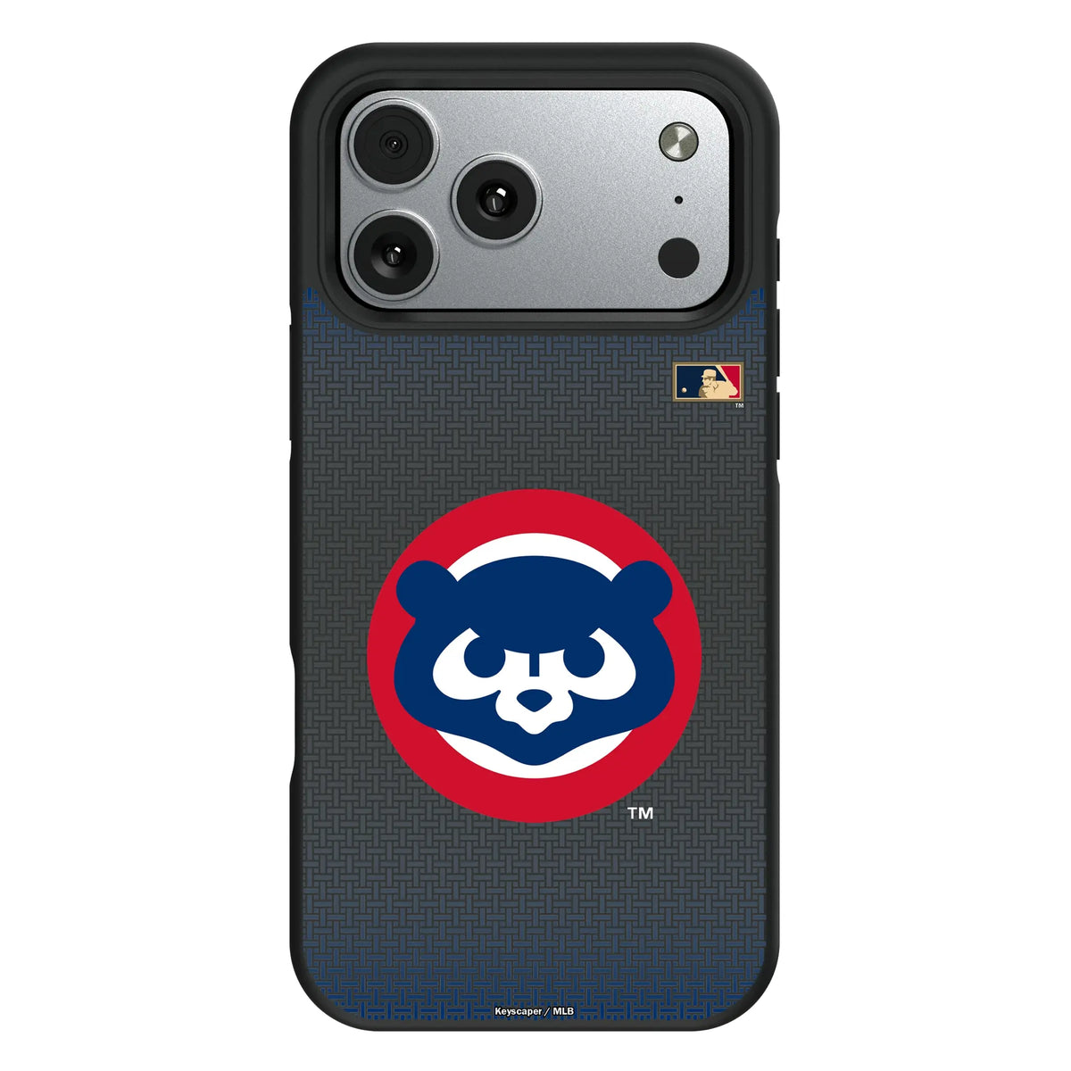 Chicago Cubs Home 1979-1993 - Cooperstown Collection Linen iPhone Bump Phone Case for Apple iPhone#Device_iPhone 17 Pro Max