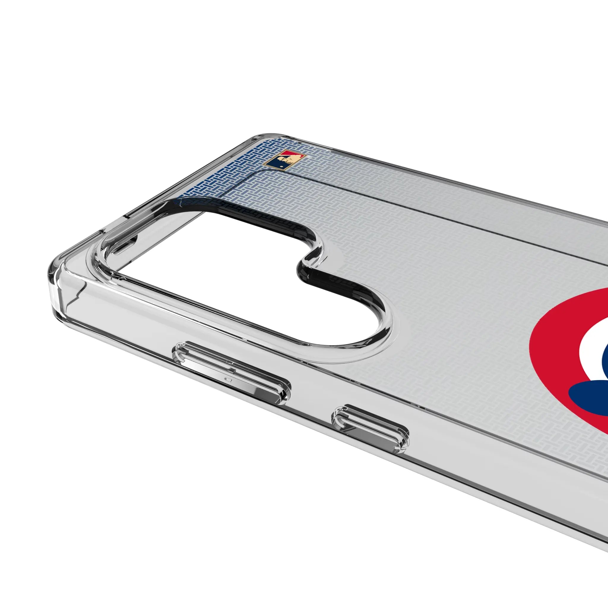 Chicago Cubs Home 1979-1993 - Cooperstown Collection Linen Galaxy Clear Phone Case for Samsung Galaxy - Detail#Device_Galaxy S25 Ultra