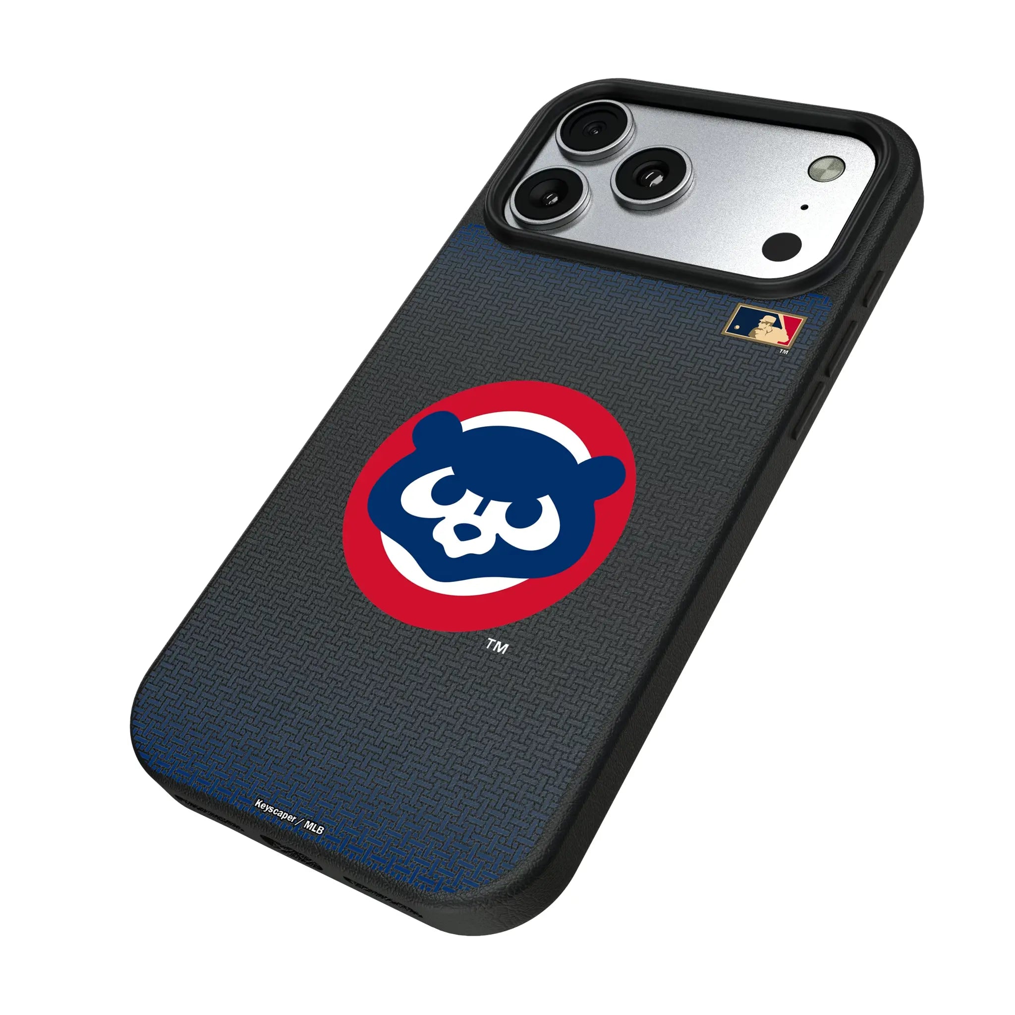 Chicago Cubs Home 1979-1993 - Cooperstown Collection Linen iPhone MagSafe Compatible Phone Case for Apple iPhone - Isometric View#Device_iPhone 17 Pro Max