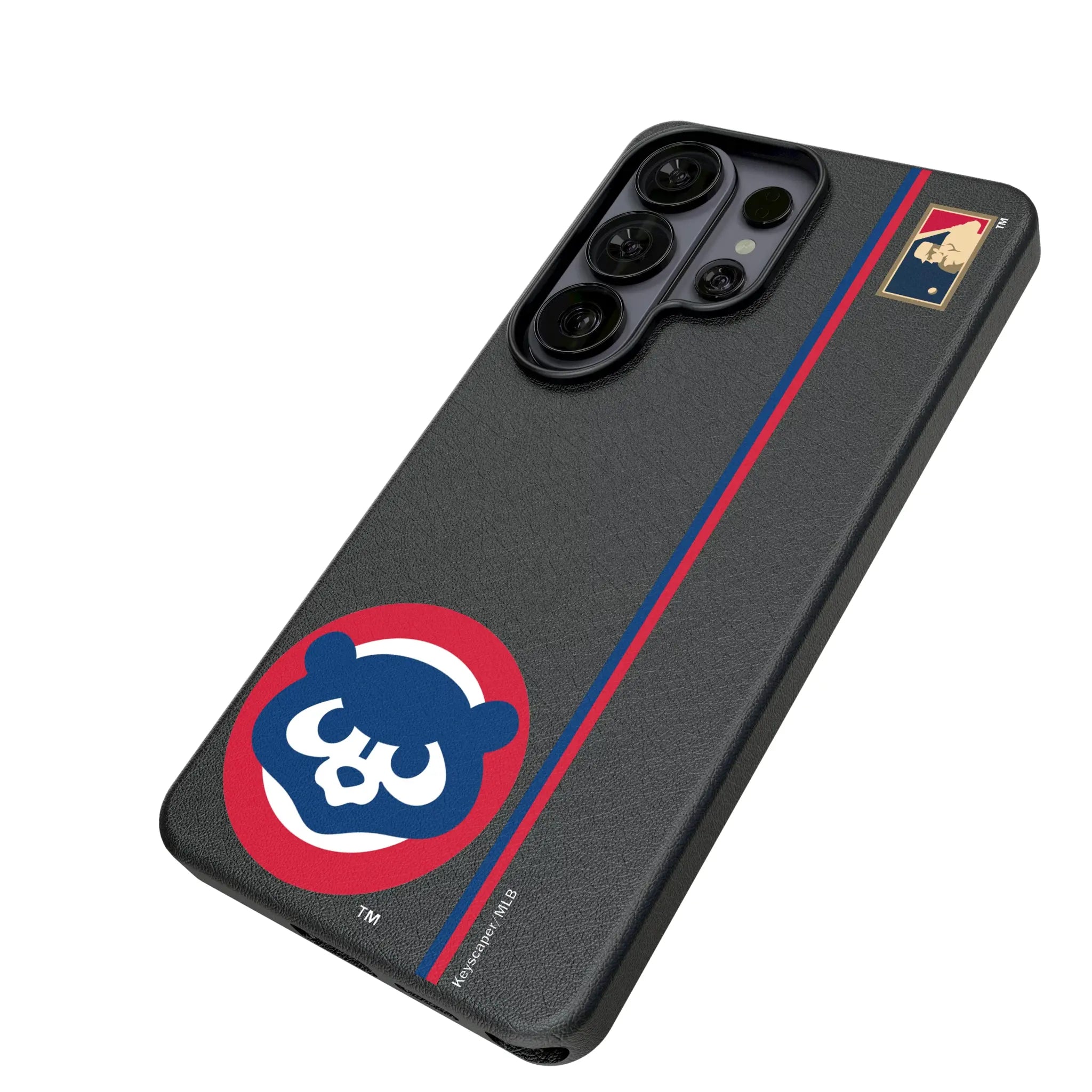 Chicago Cubs Home 1979-1993 - Cooperstown Collection Sidebar Galaxy MagSafe Compatible Phone Case for Samsung Galaxy - Isometric View#Device_Galaxy S26 Ultra