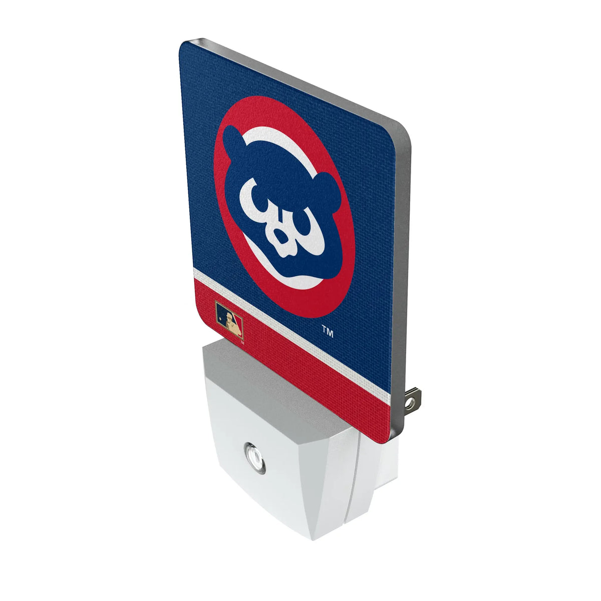 Chicago Cubs Home 1979-1993 - Cooperstown Collection Stripe Night Light 2-Pack - Isometric View