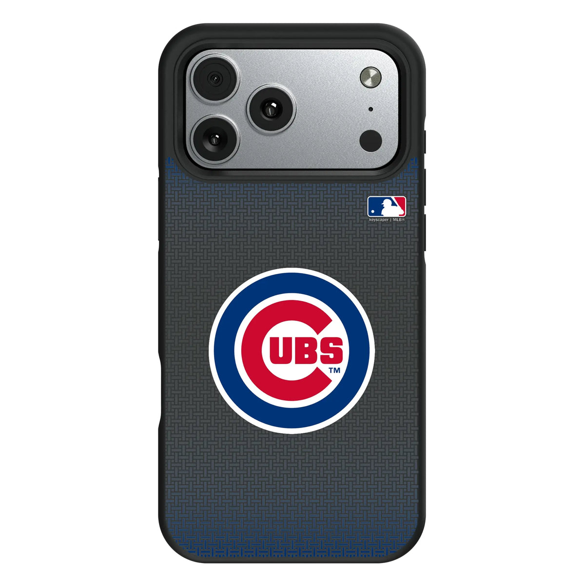 Chicago Cubs Linen iPhone Bump Phone Case for Apple iPhone#Device_iPhone 17 Pro Max
