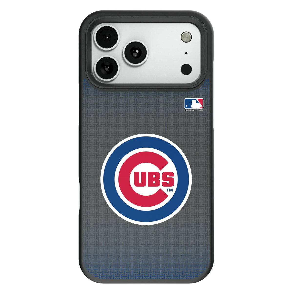 Chicago Cubs Linen Bump Phone Case for Apple iPhone