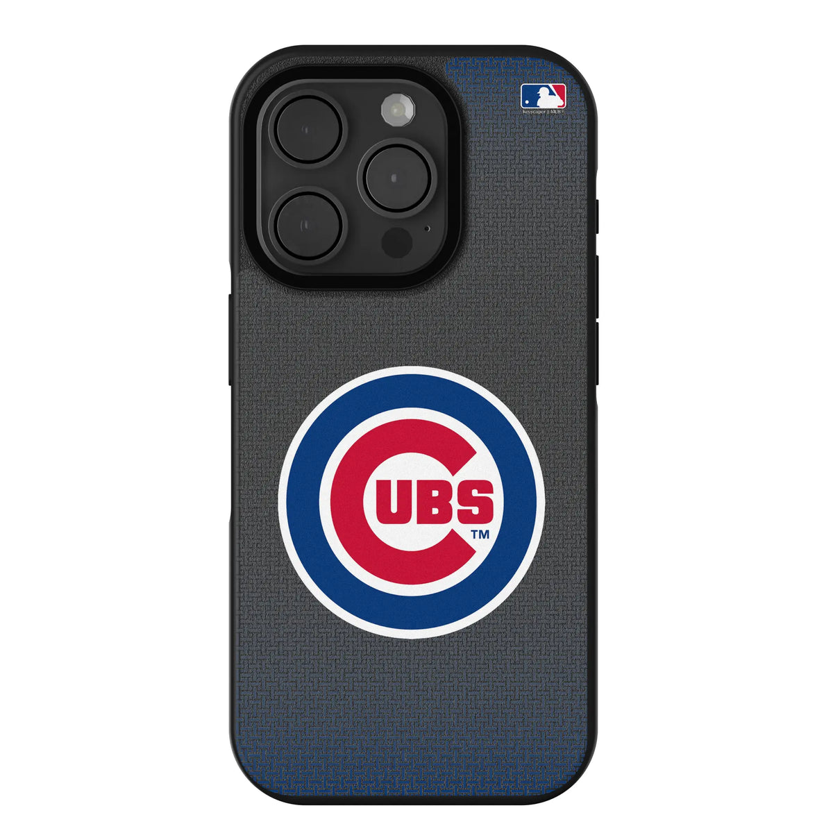 Chicago Cubs Linen iPhone Bump Phone Case for Apple iPhone