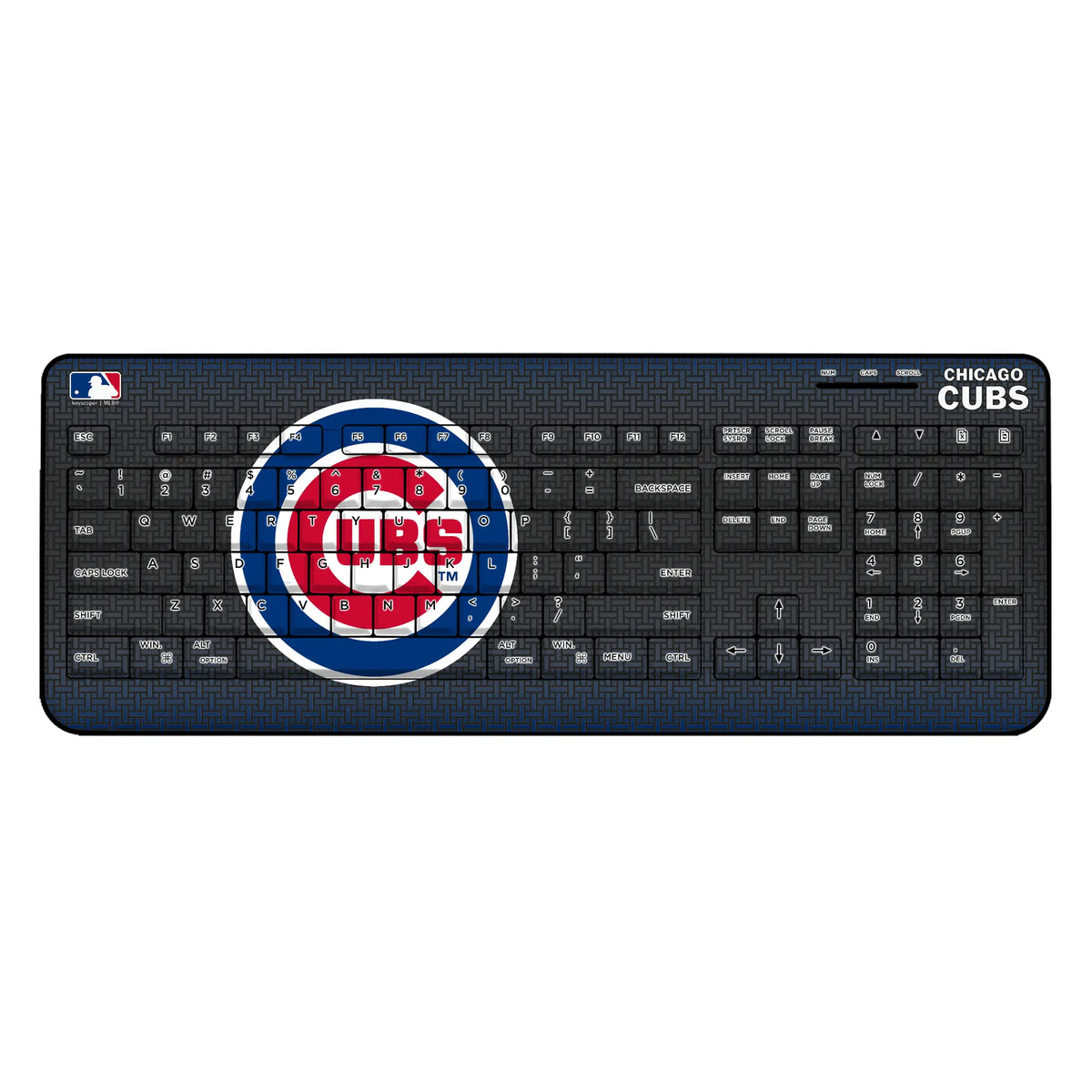 Chicago Cubs Linen Wireless USB Keyboard