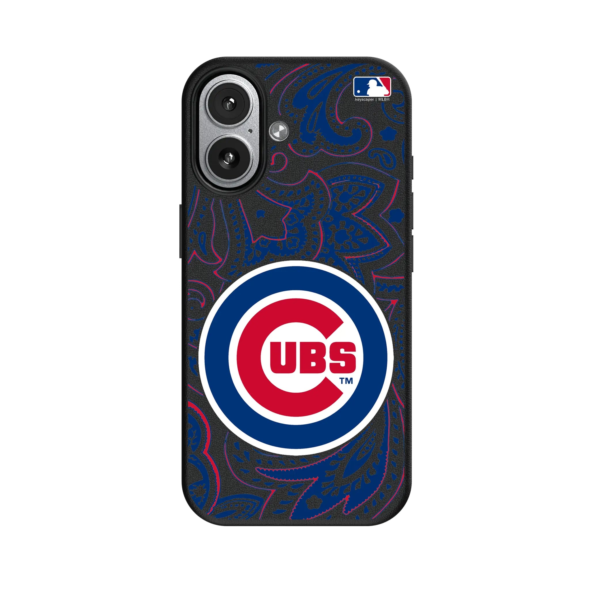 Chicago Cubs Paisley iPhone MagSafe Compatible Phone Case for Apple iPhone#Device_iPhone 17