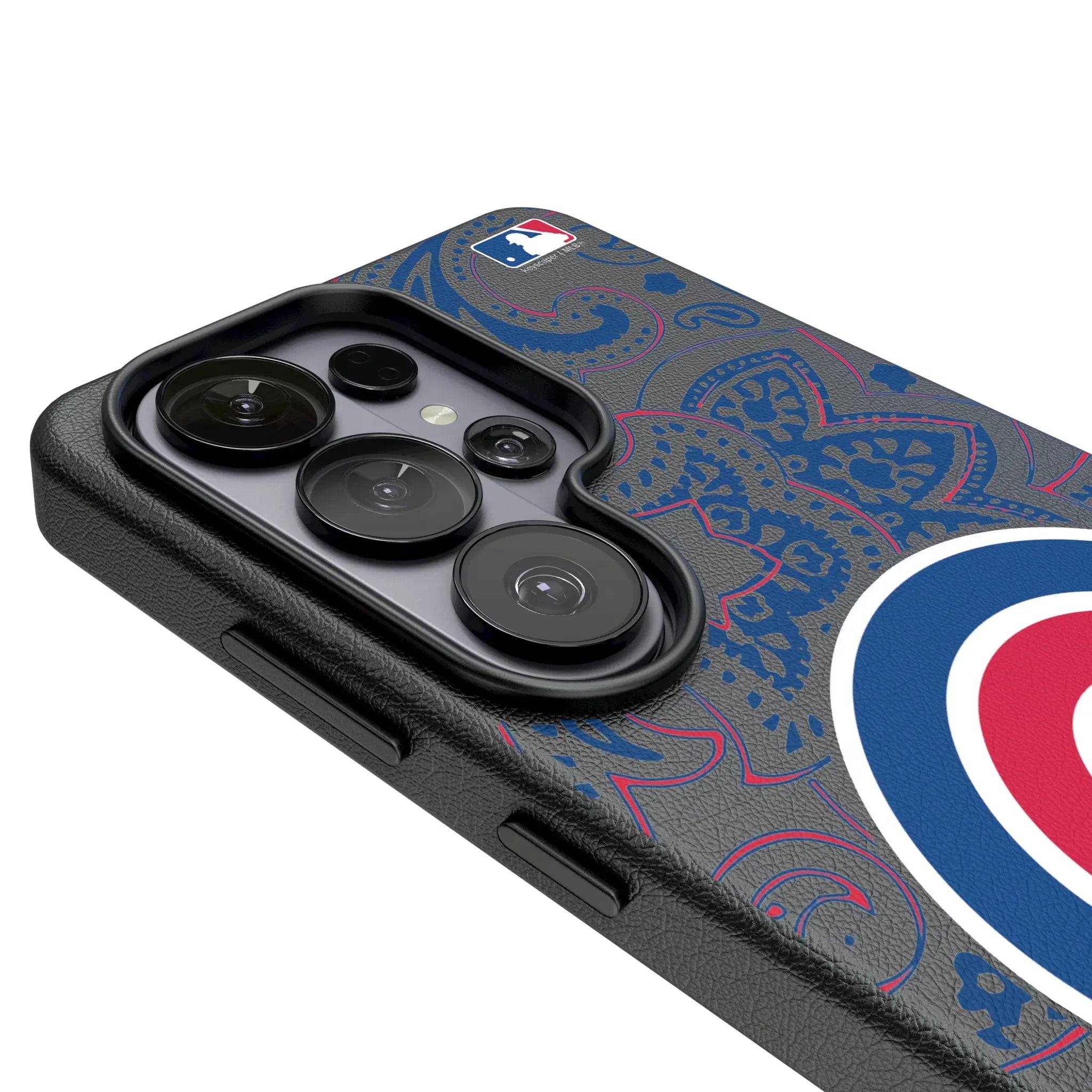 Chicago Cubs Paisley Galaxy MagSafe Compatible Phone Case for Samsung Galaxy - Detail#Device_Galaxy S26 Ultra