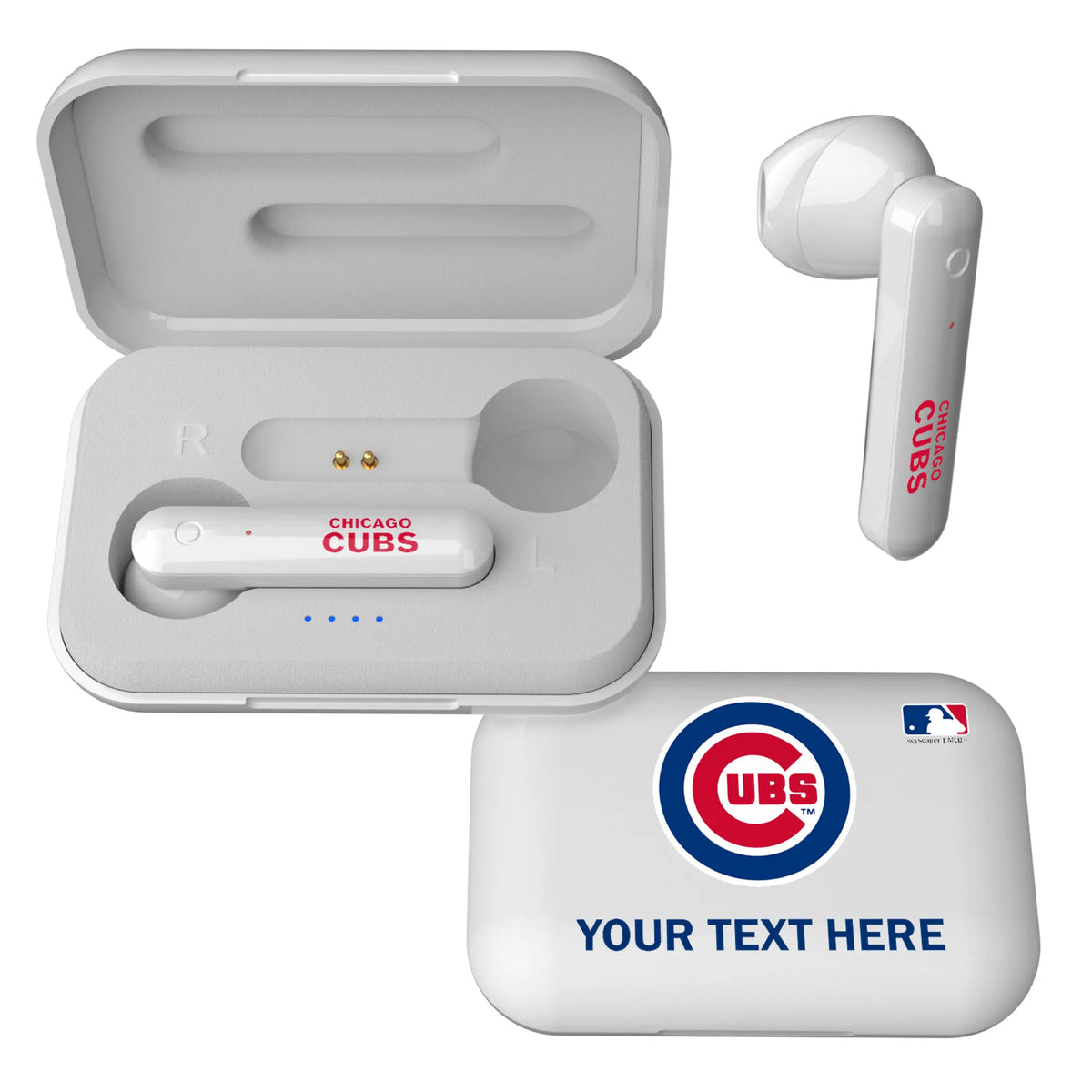 Chicago Cubs Personalized Insignia Wireless TWS Earbuds