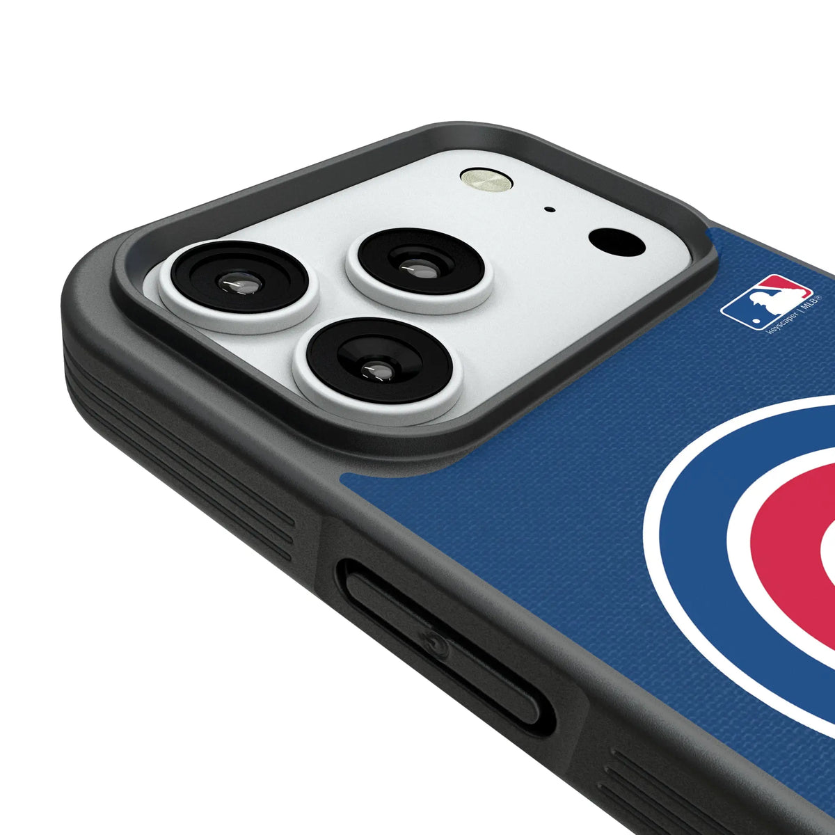 Chicago Cubs Personalized Stripe iPhone Bump Phone Case for Apple iPhone - Detail#Device_iPhone 18 Pro