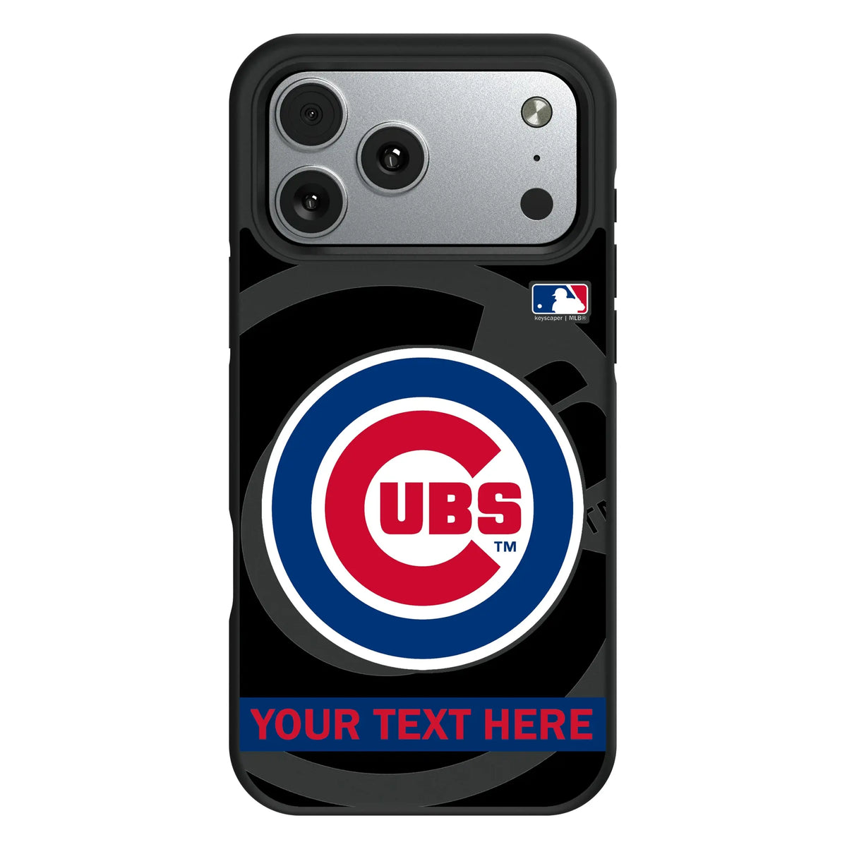 Chicago Cubs Personalized Tilt iPhone Bump Phone Case for Apple iPhone#Device_iPhone 17 Pro Max