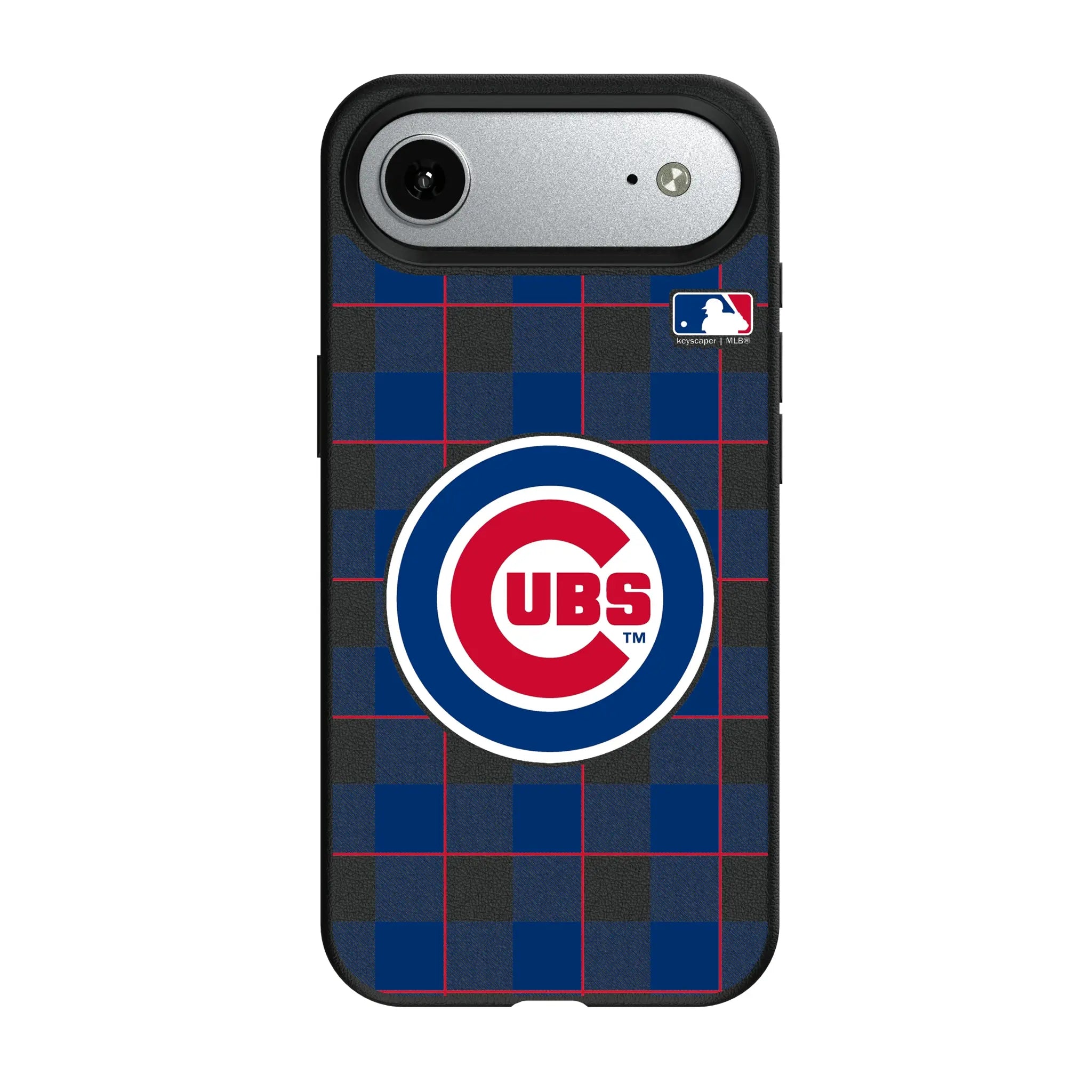 Chicago Cubs Plaid iPhone MagSafe Compatible Phone Case for Apple iPhone#Device_iPhone Air