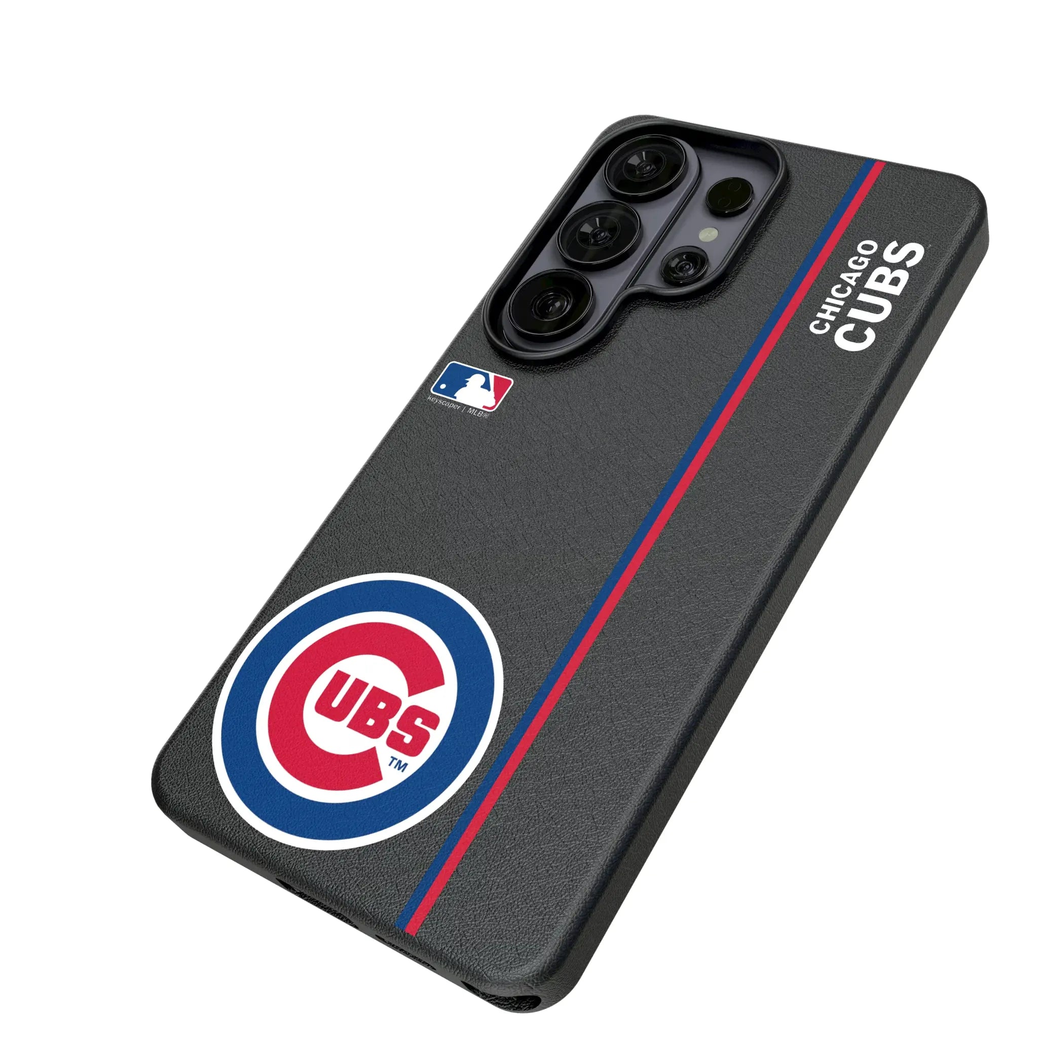 Chicago Cubs Sidebar Galaxy MagSafe Compatible Phone Case for Samsung Galaxy - Isometric View#Device_Galaxy S26 Ultra