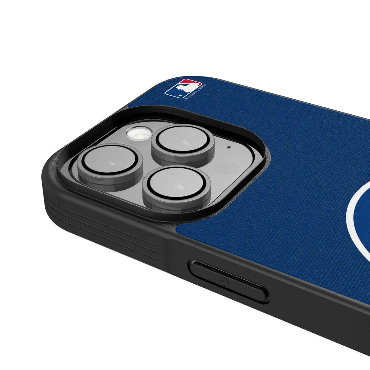 Chicago Cubs Solid iPhone Bump Phone Case for Apple iPhone - Detail