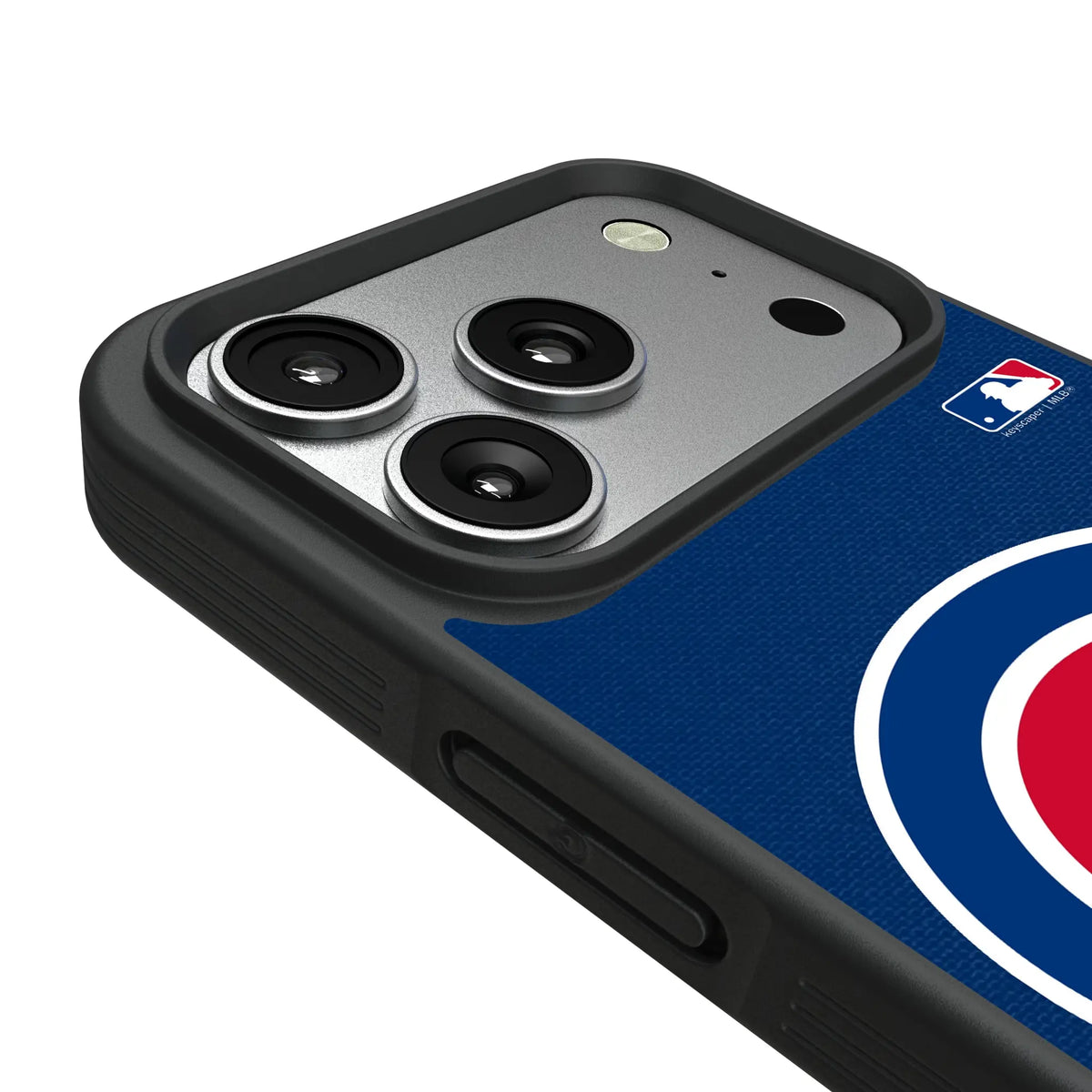 Chicago Cubs Solid iPhone Bump Phone Case for Apple iPhone - Detail#Device_iPhone 17 Pro