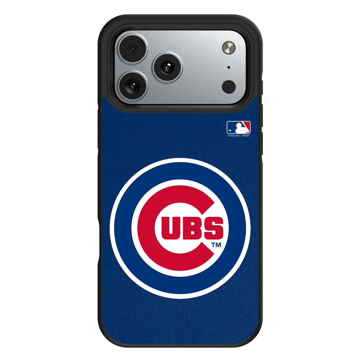 Chicago Cubs Solid iPhone Bump Phone Case for Apple iPhone#Device_iPhone 17 Pro Max